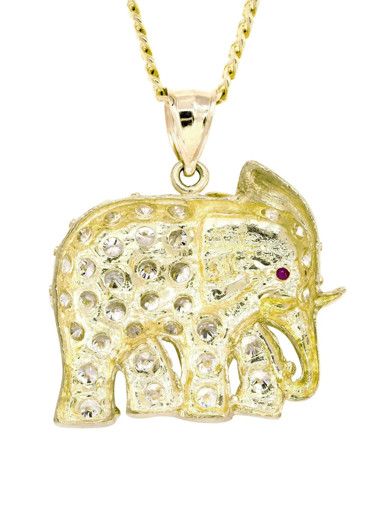 10K Yellow Gold Elephant | Appx. 20.1 Grams