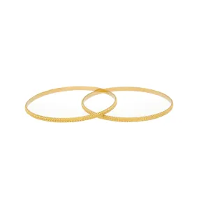 22K Gold Bangles Set of Two, 22.4gm