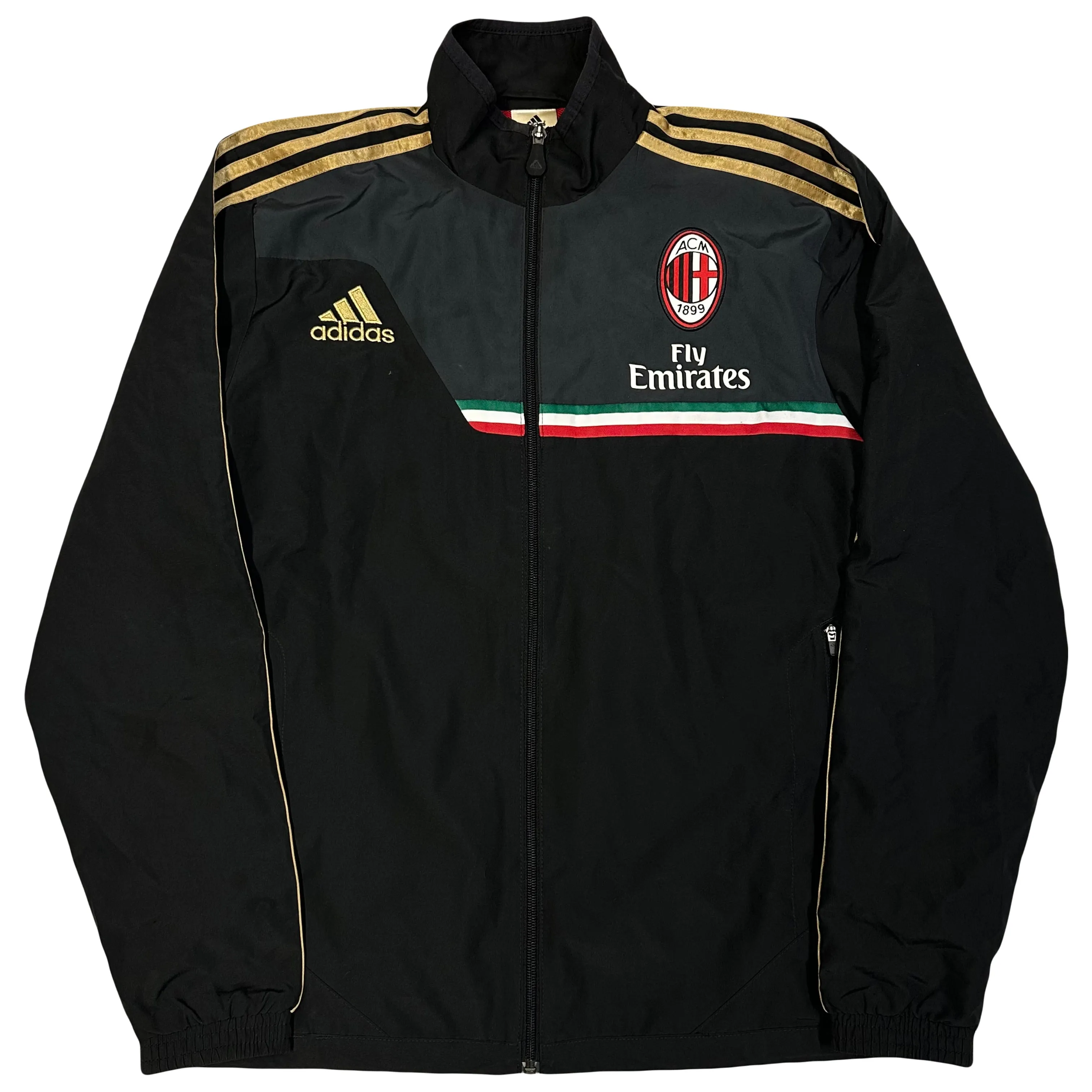 Adidas Mens AC Milan Official 2013/14 Tracksuit - Size Small