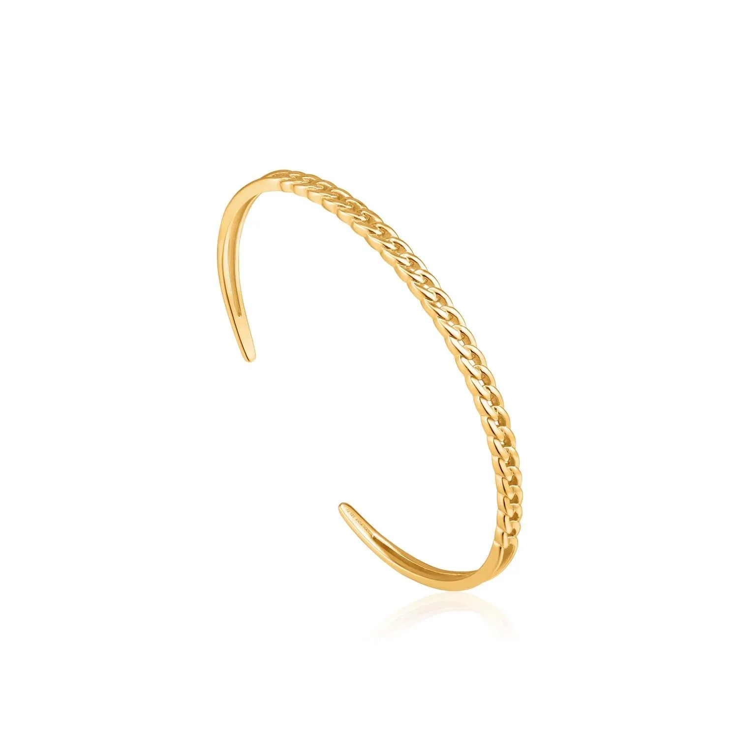 Ania Haie Curb Chain Cuff - Gold