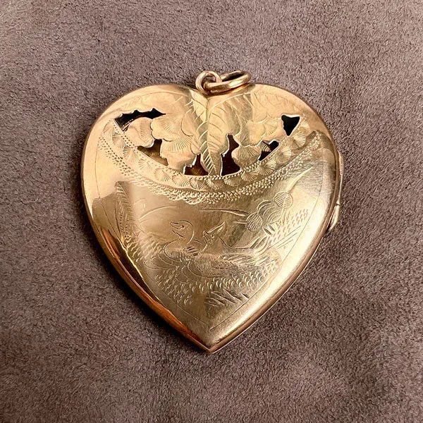 Antique Heart Locket