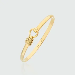 Gold Vermeil Bayswater Rope Bangle