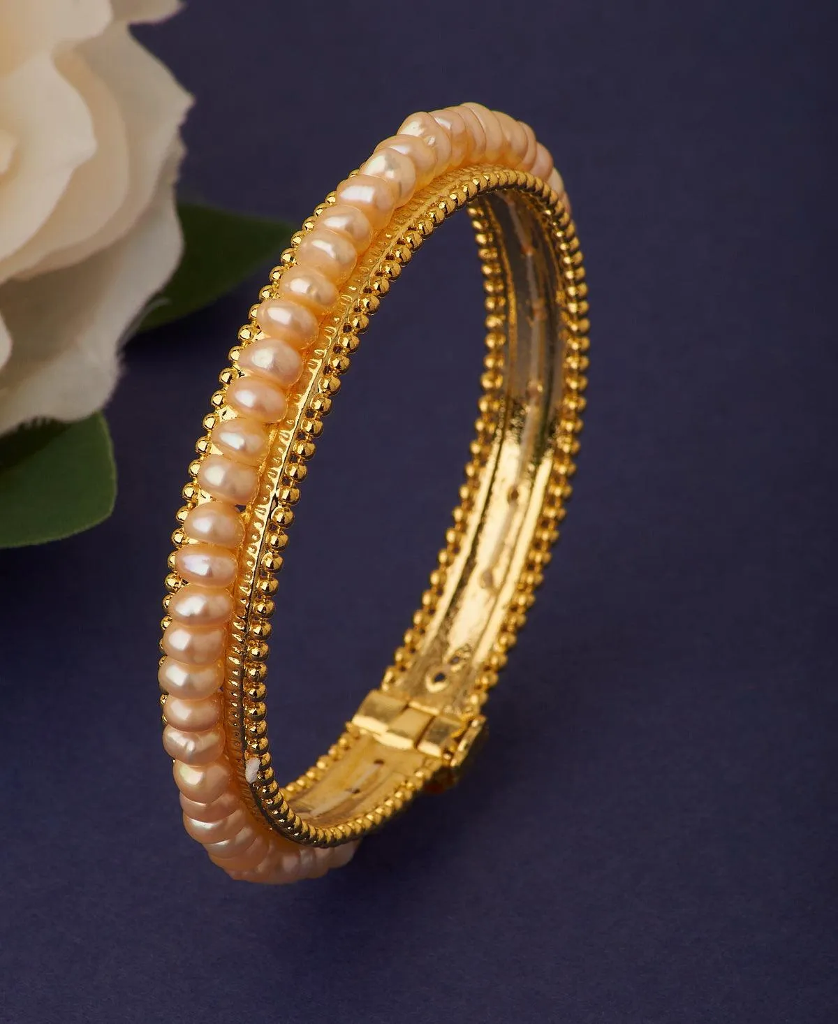 Beautiful and Classy Pearl Bangle