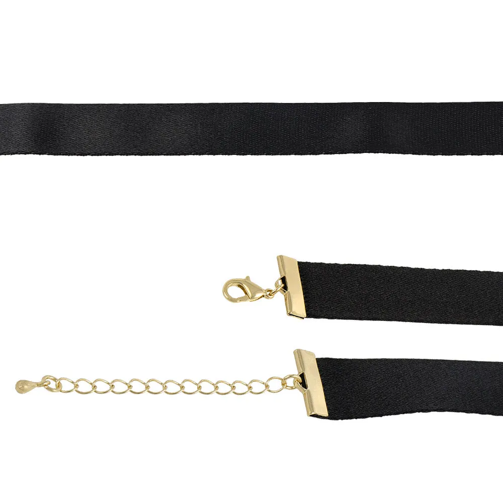 Black Ribbon Choker