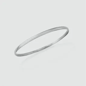 Brompton 9ct White Gold Bangle