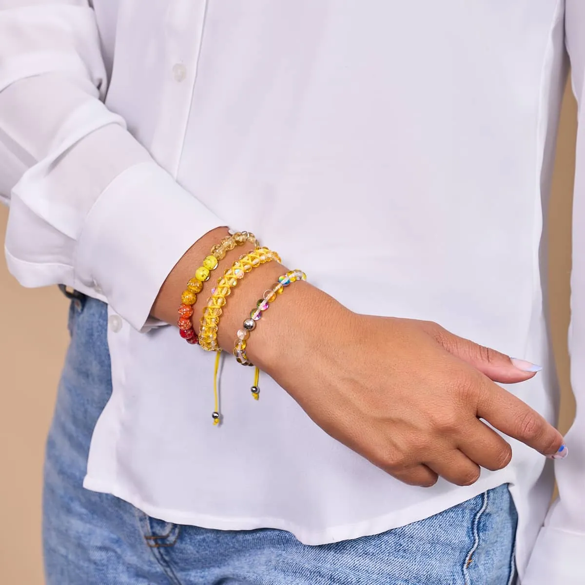 Canary | Silver | Prisma Vitality Bracelet