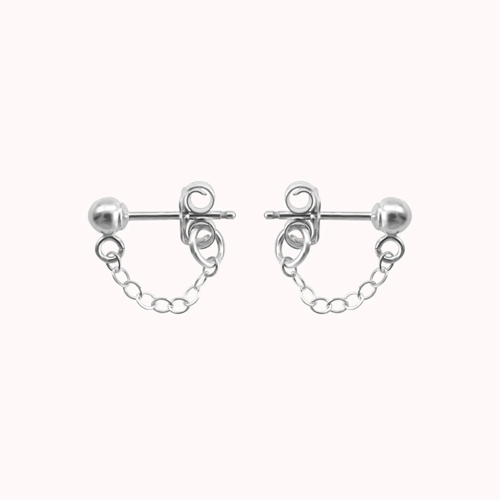 Chain Cuff Earrings