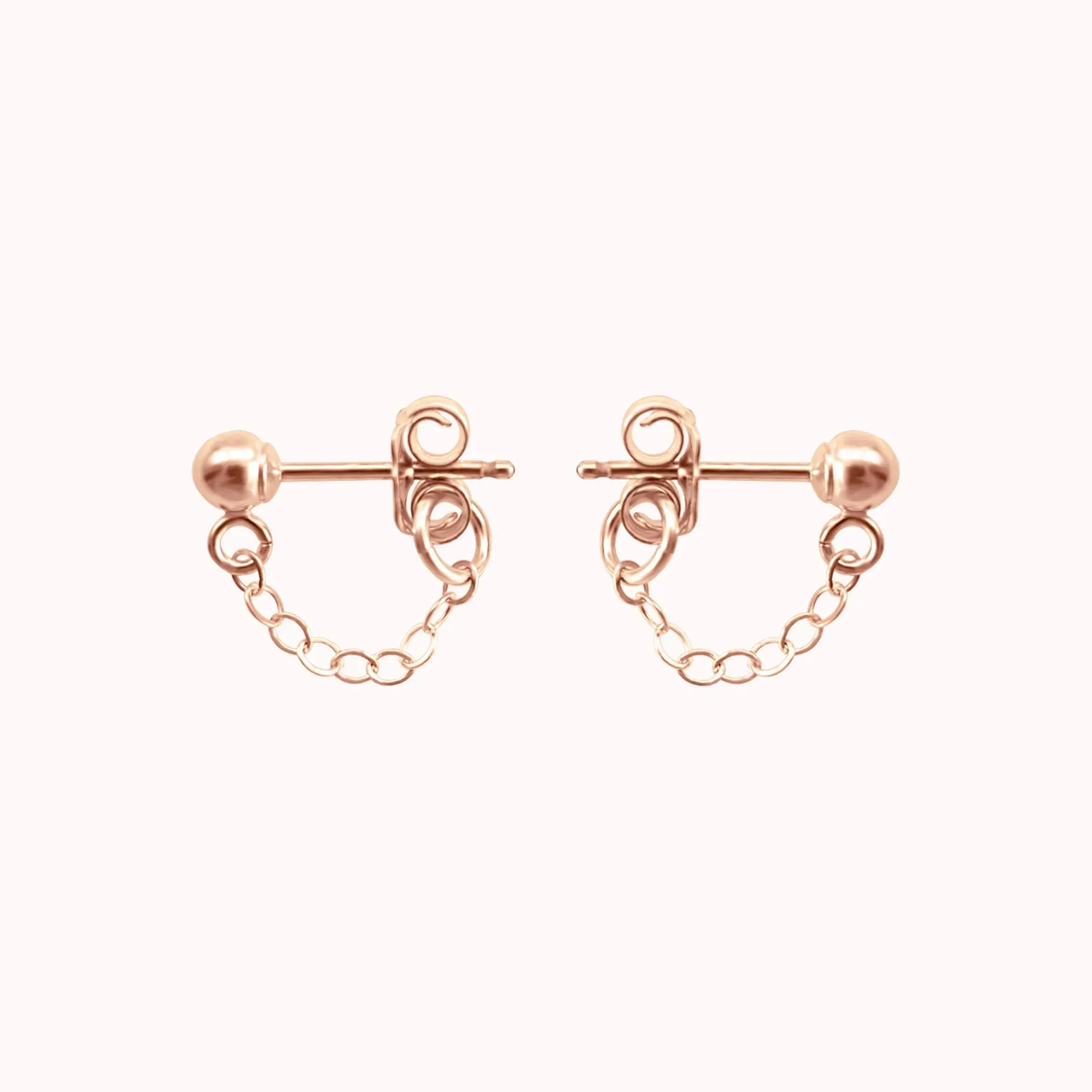 Chain Cuff Earrings