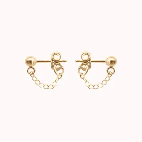 Chain Cuff Earrings