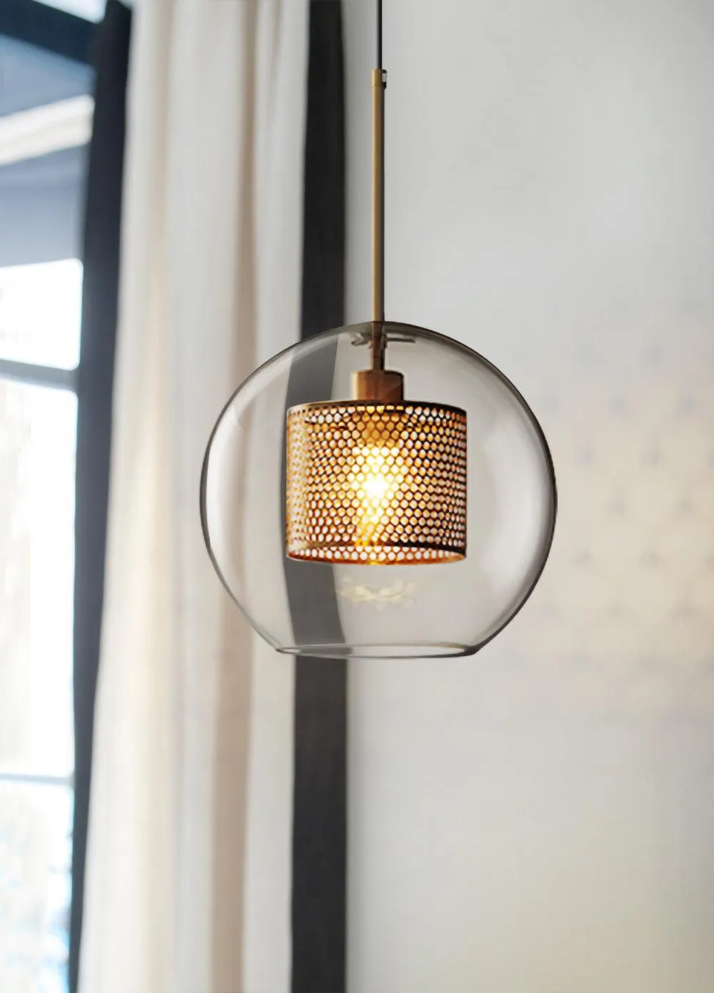 Chiswick Glass Pendant Light