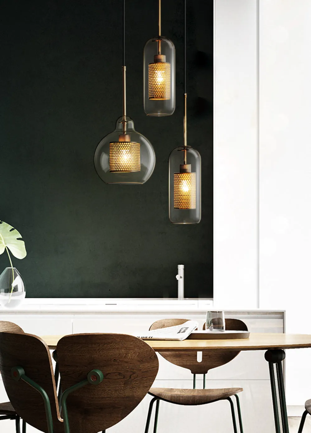 Chiswick Glass Pendant Light