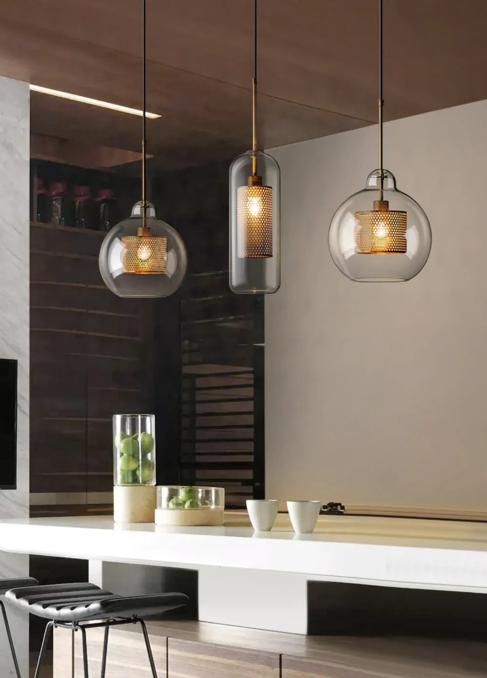 Chiswick Glass Pendant Light