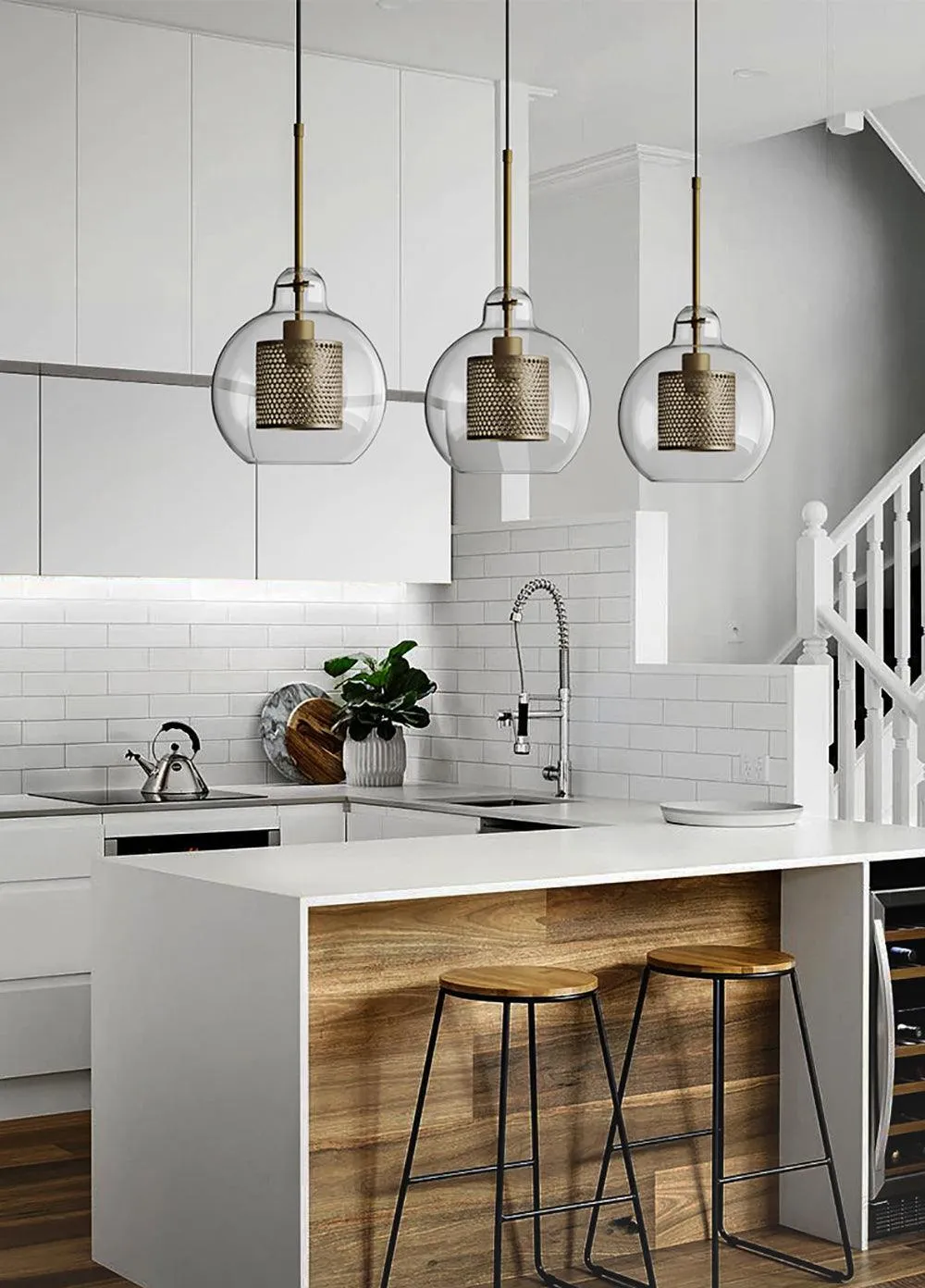 Chiswick Glass Pendant Light