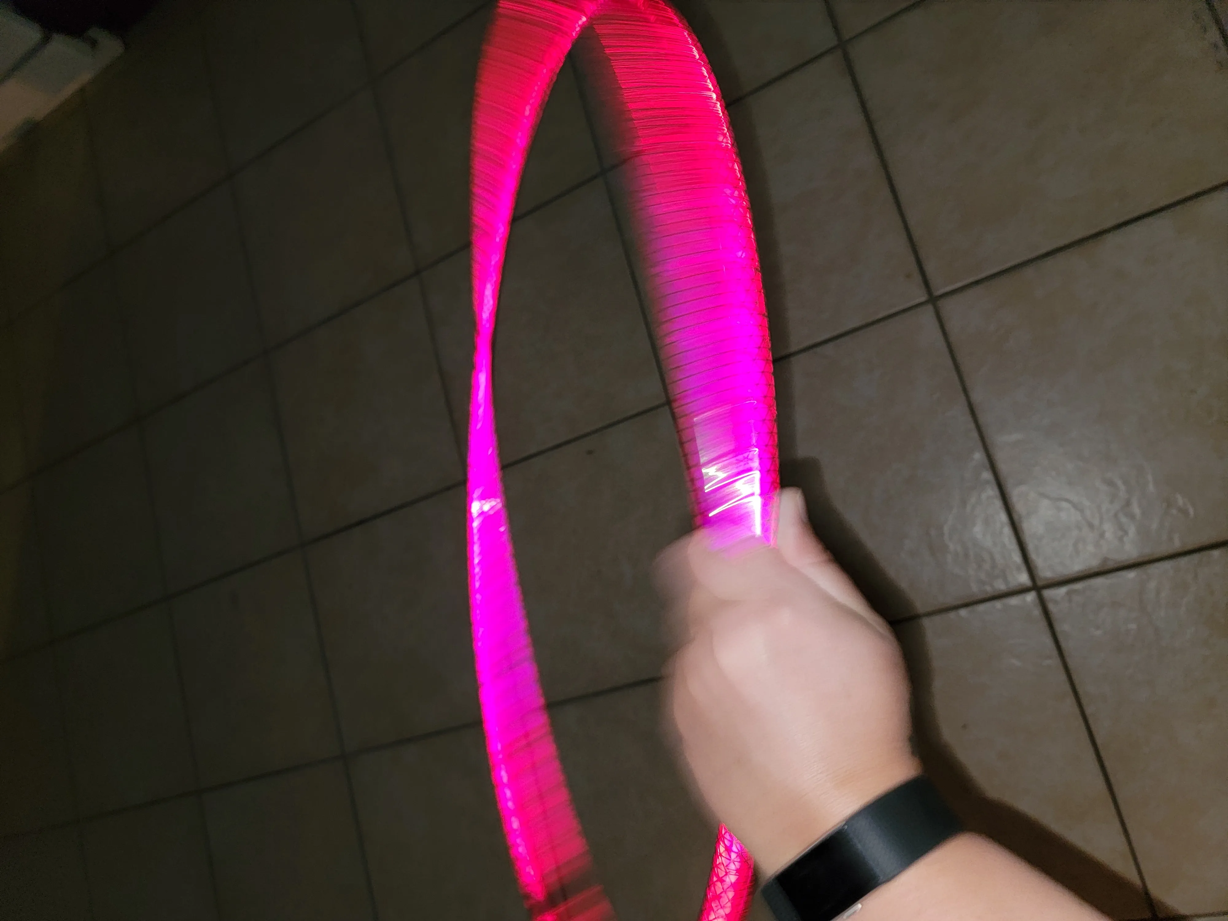 Cotton Candy Galaxy Reflective Taped Hoop