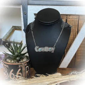 Cowboy Necklace - Silver