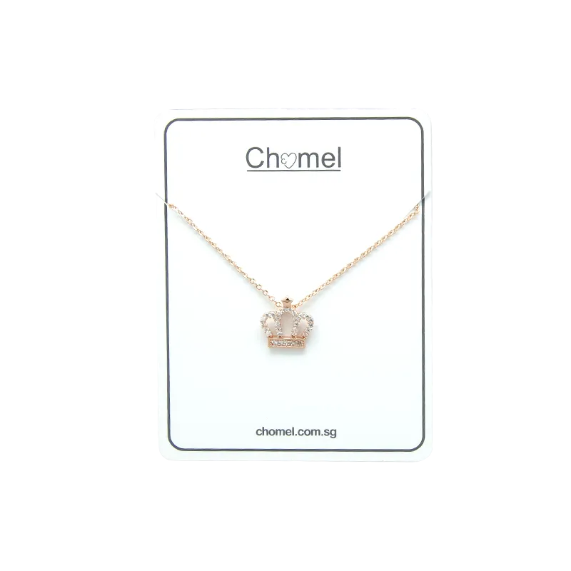 Crown Cubic Zirconia Necklace