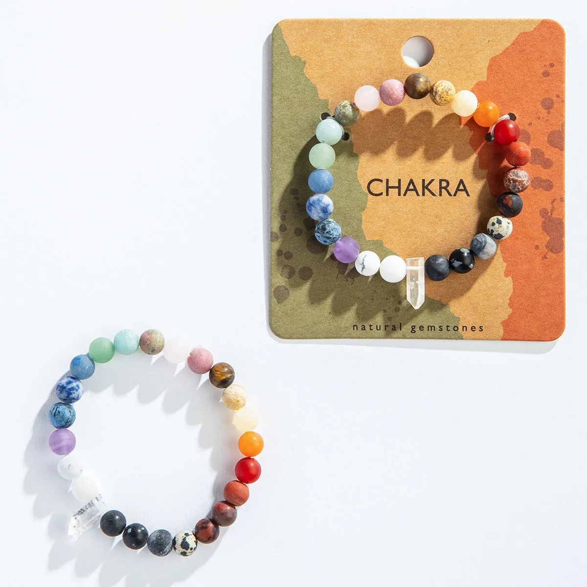 Crystal Point Chakra Bracelet~GeoCentral