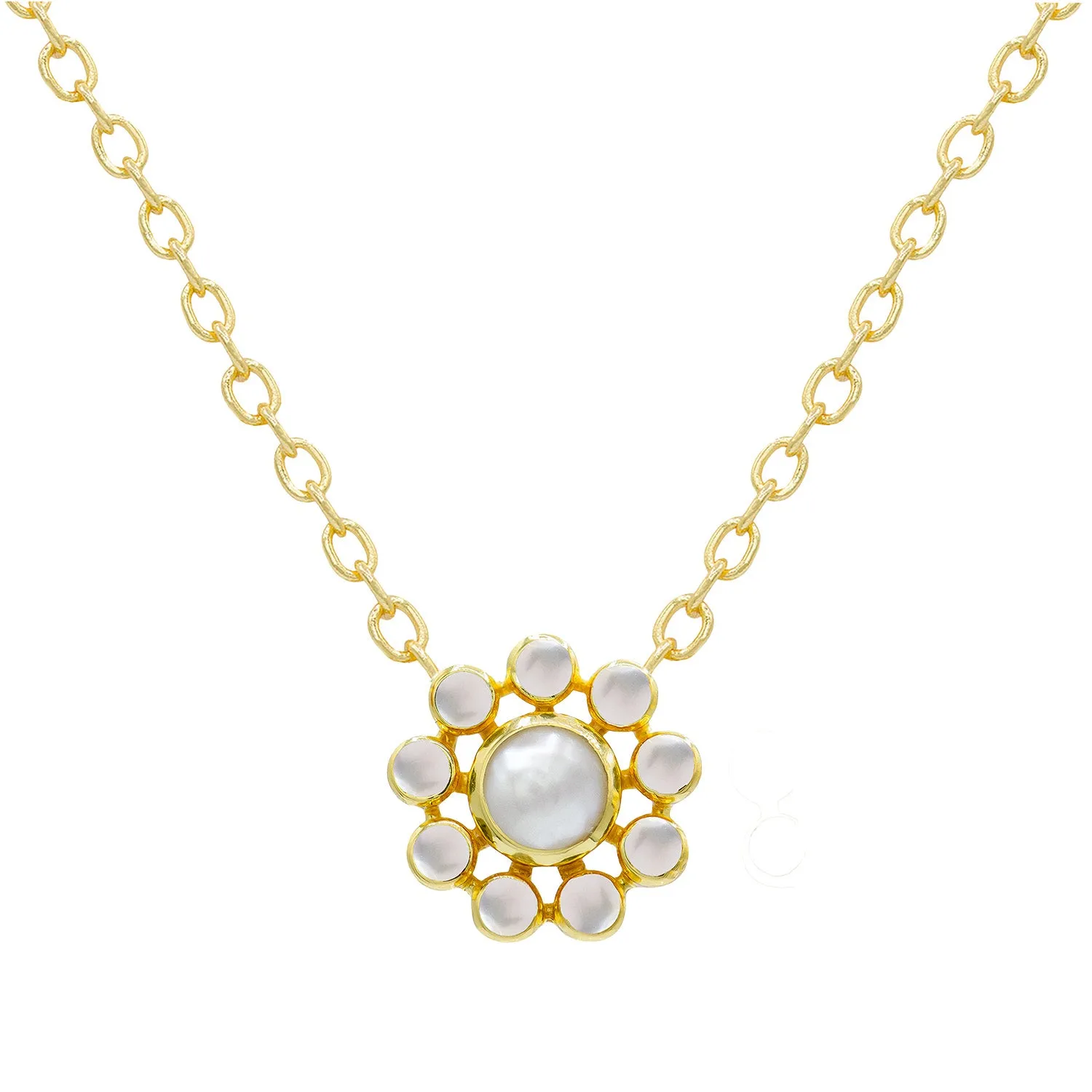 Daisy Flower Necklace