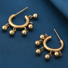 Dangling Orb Earrings