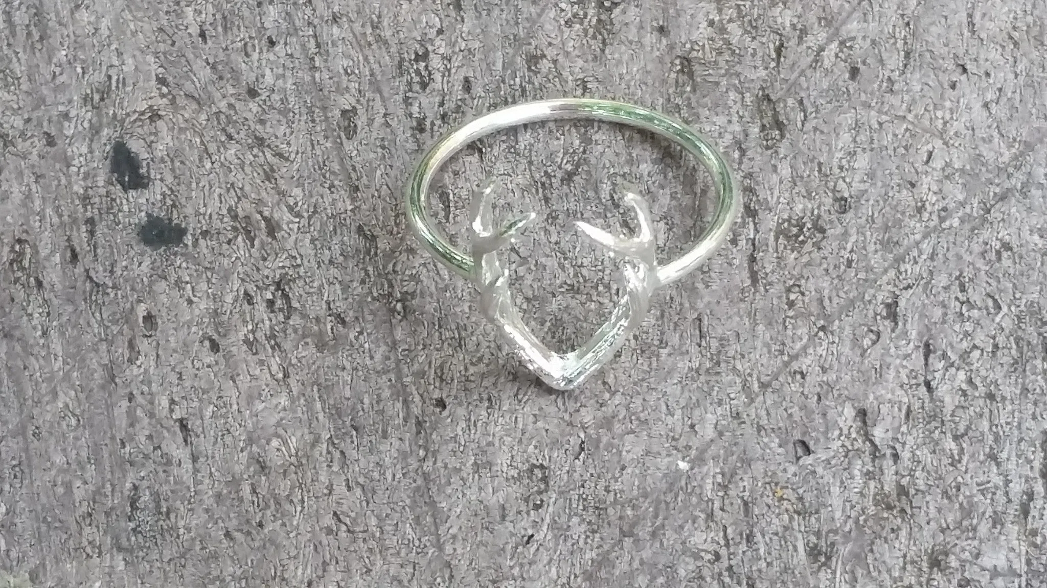 Deer Antler Ring