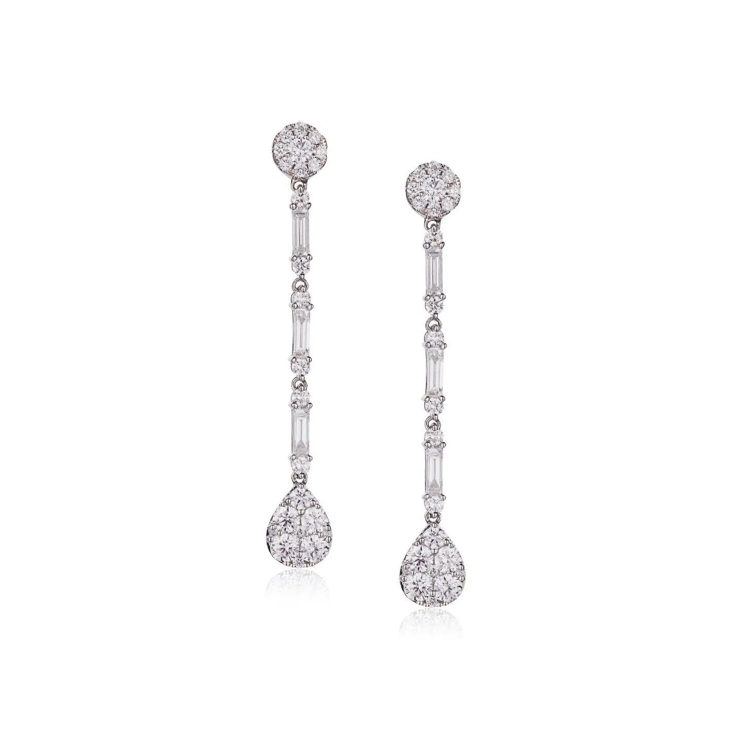 DIAMOND DROP EARRINGS