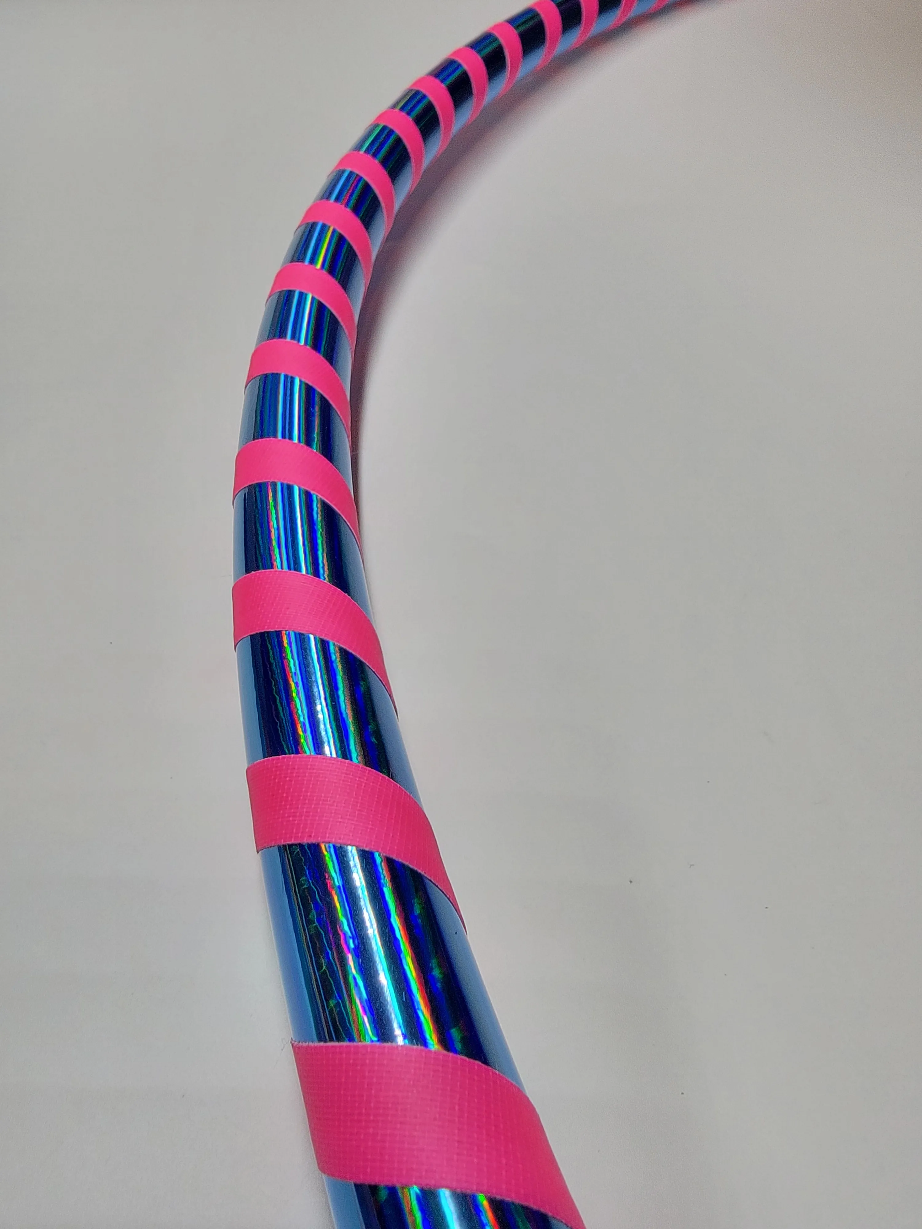 Electric Pink Beginner Taped Hoop