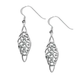 Elliptical Celtic Knot Earrings