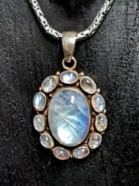 Ethereal Moonlight of Moonstone Pendant