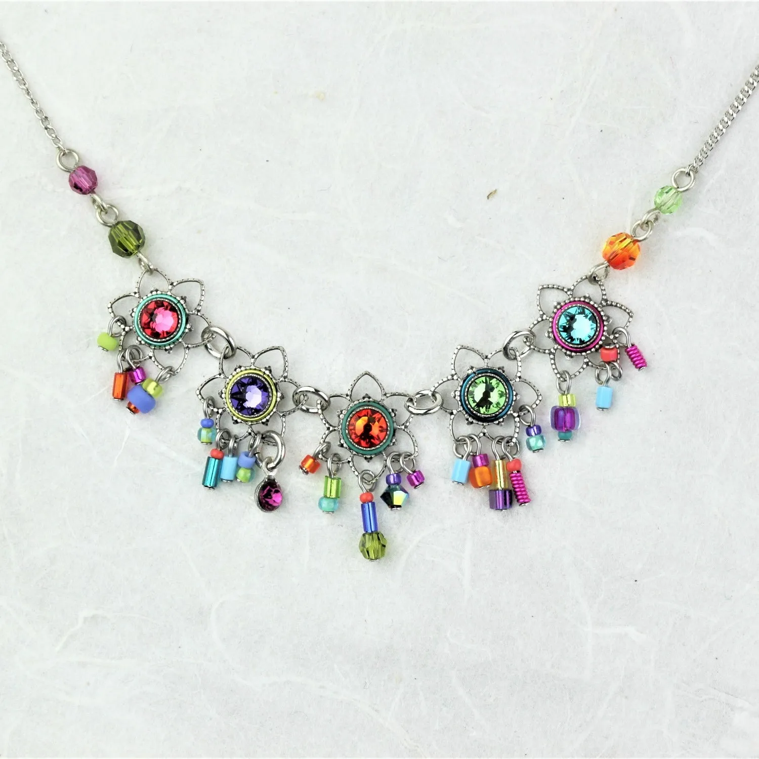 Firefly Rainbow Light Necklace