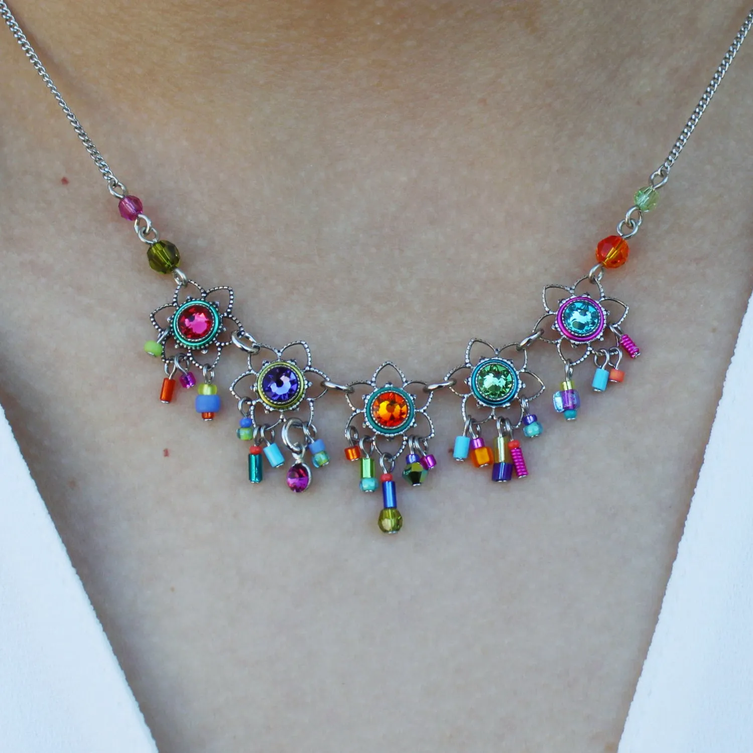 Firefly Rainbow Light Necklace