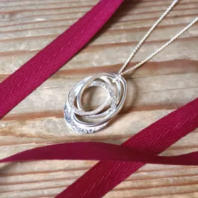 Heavy Oval Swirl Pendant