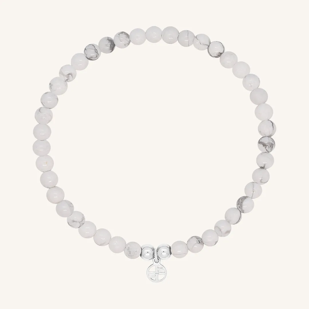 Howlite Lumier Bracelet - Stone of Clarity