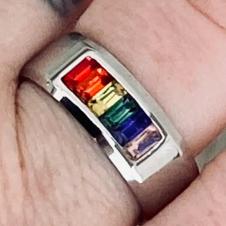 Jeweled Pride Ring - R178