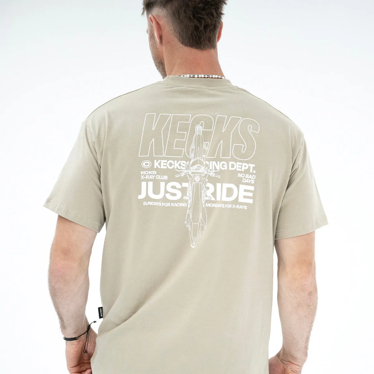 Just Ride Tee - Rock