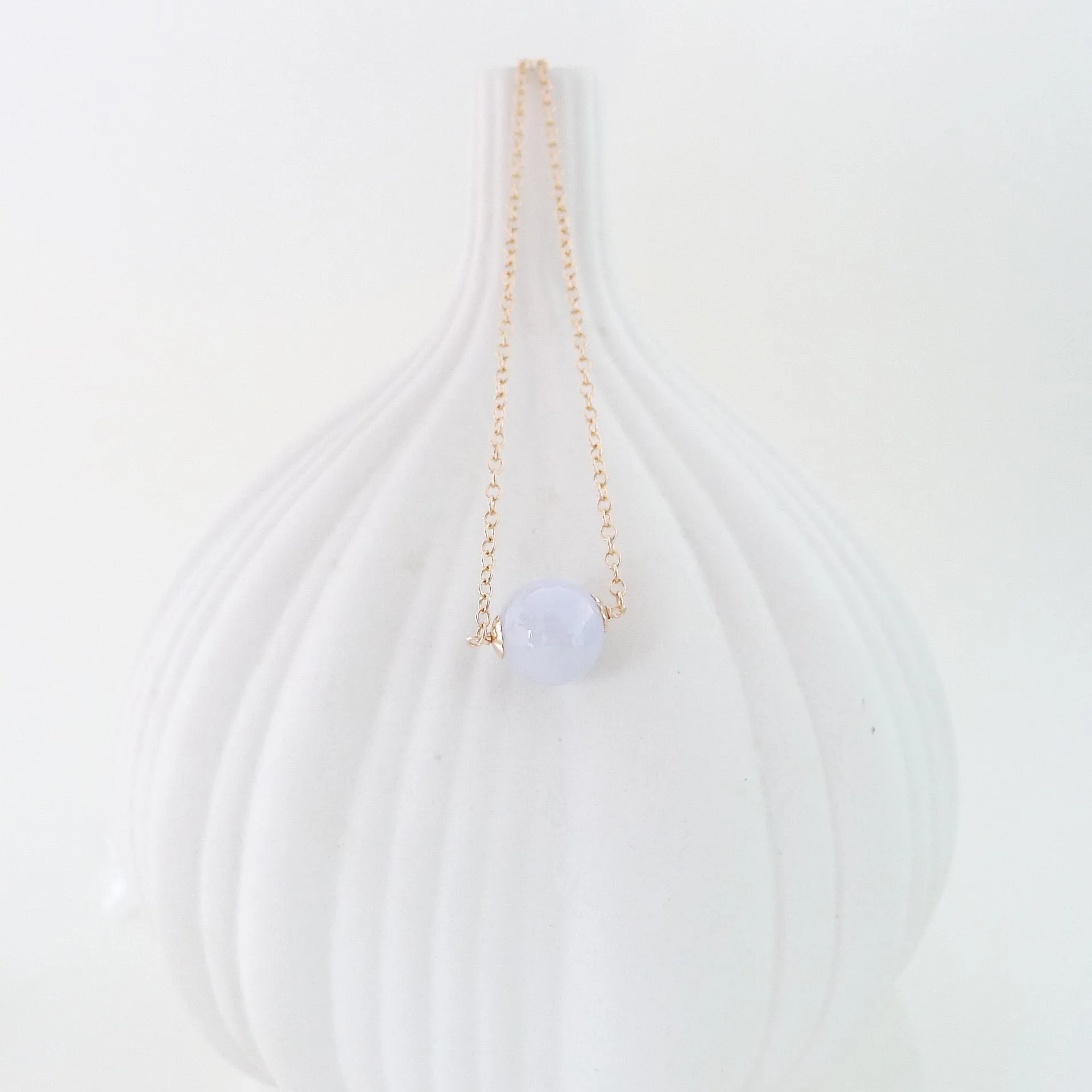 Katrice Necklace / Premium Lavender Jade