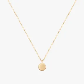 Little Disc Choker Necklace