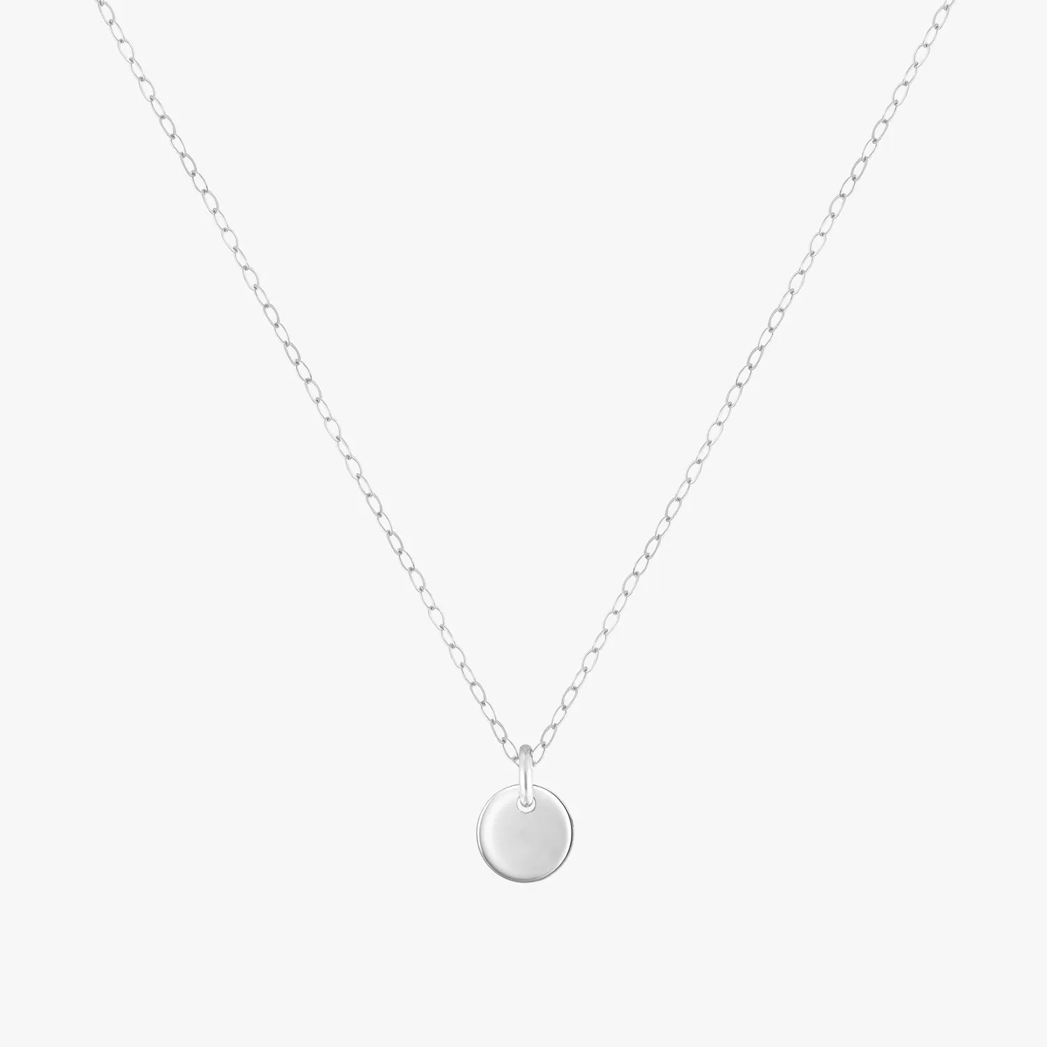 Little Disc Choker Necklace