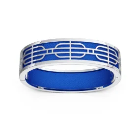 Nanyang Dream Bangle - Celestial Blue - Sterling Silver