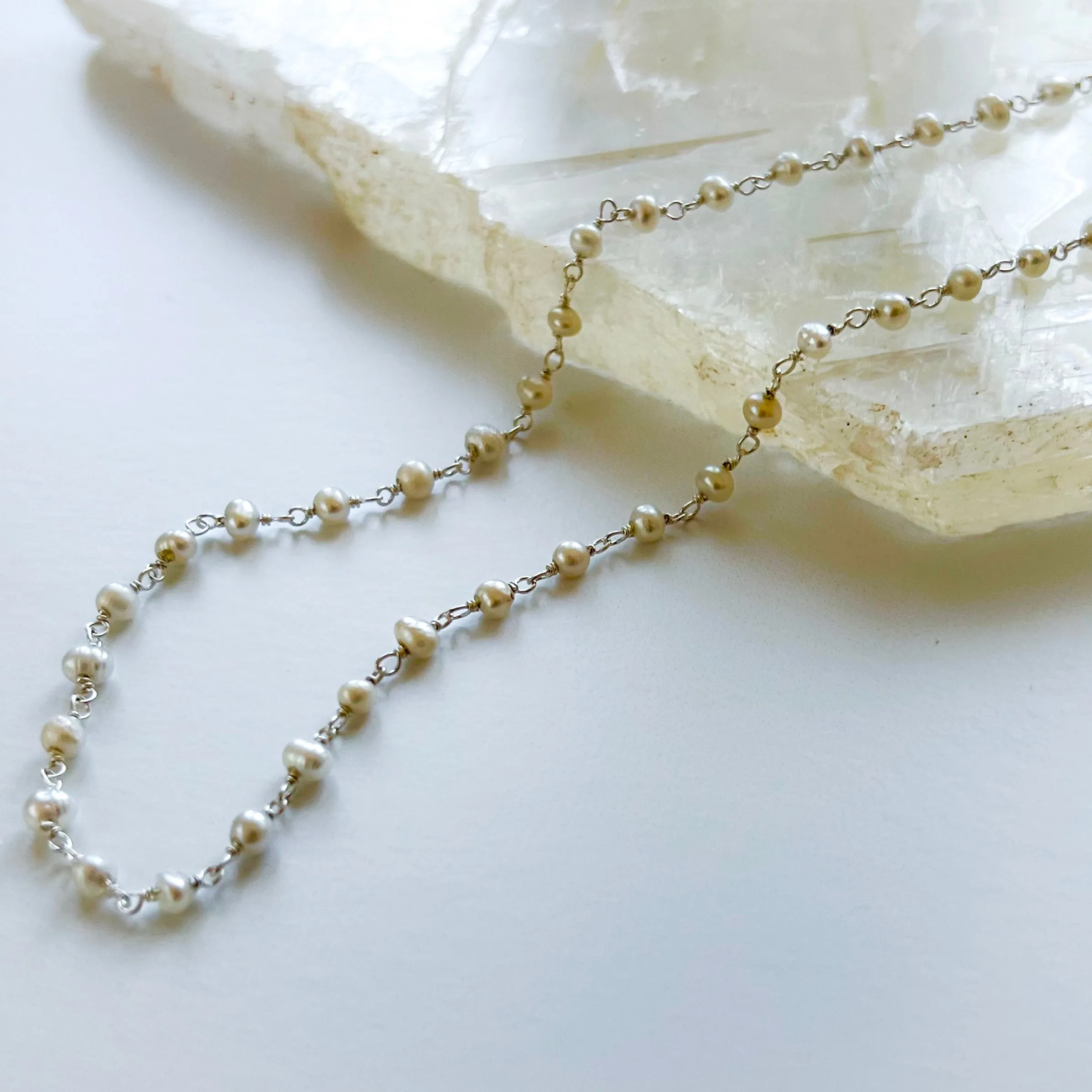 Pearl Chain Choker