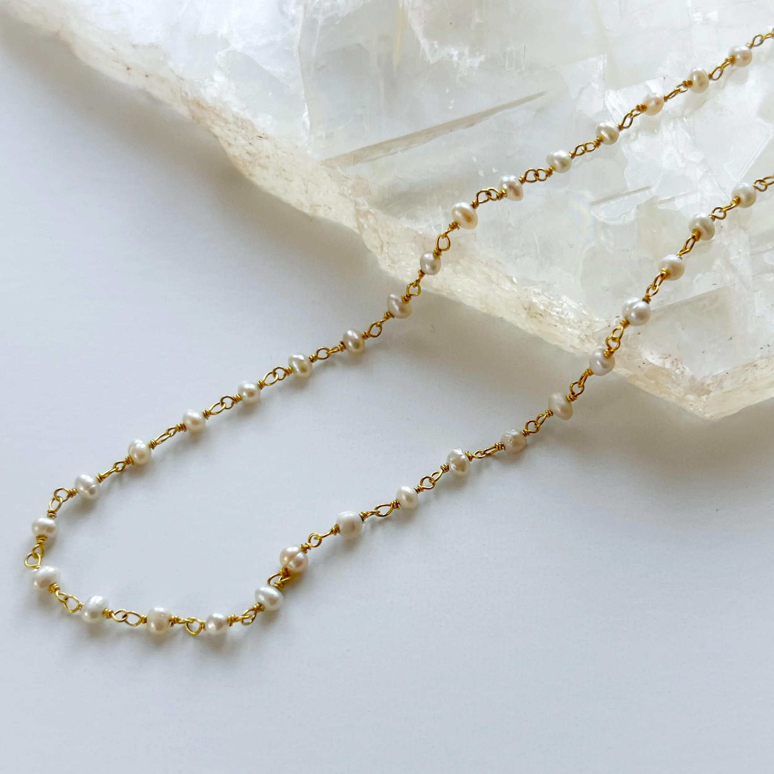 Pearl Chain Choker