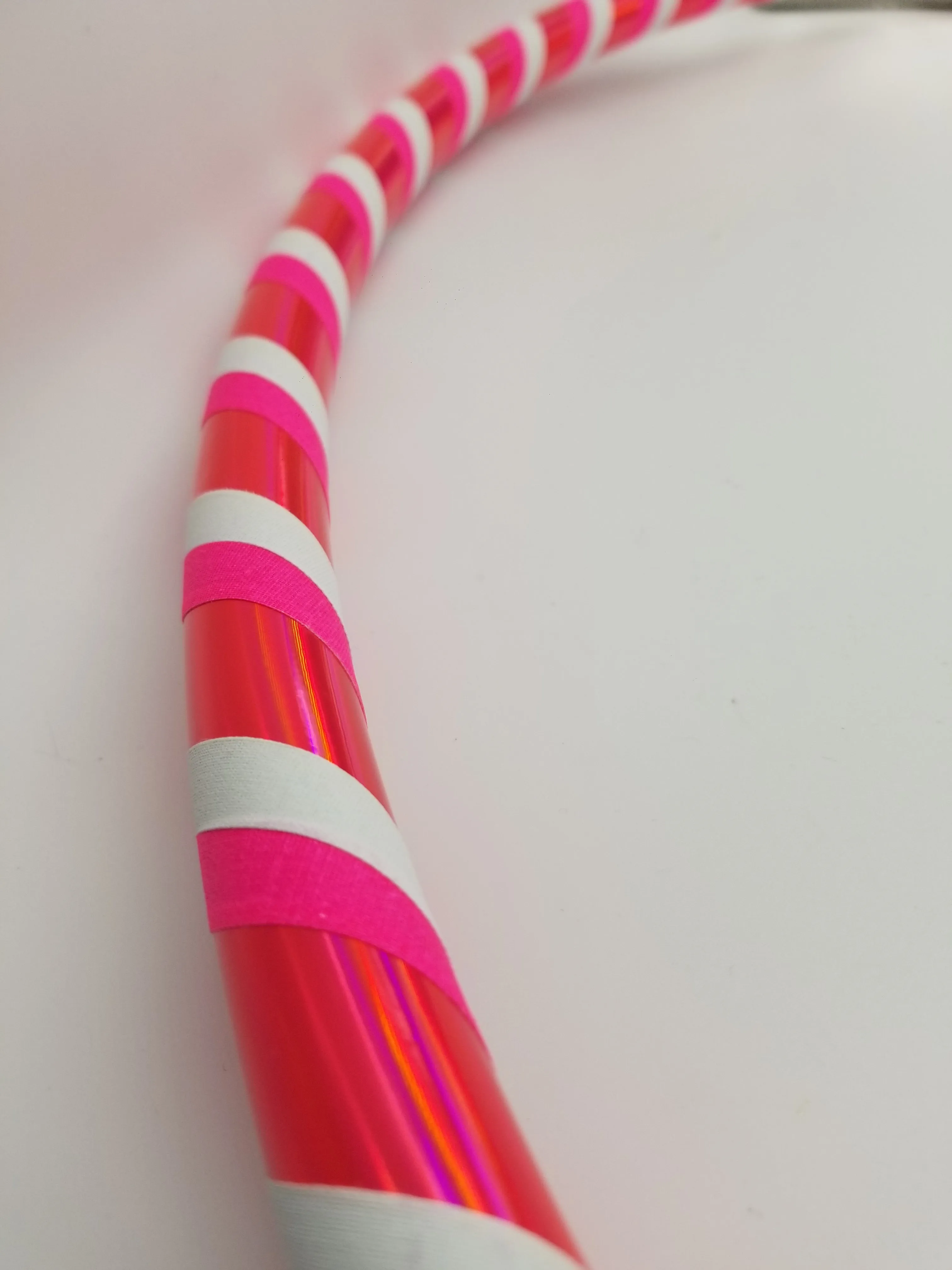 Pink Grapefruit Beginner Taped Hoop