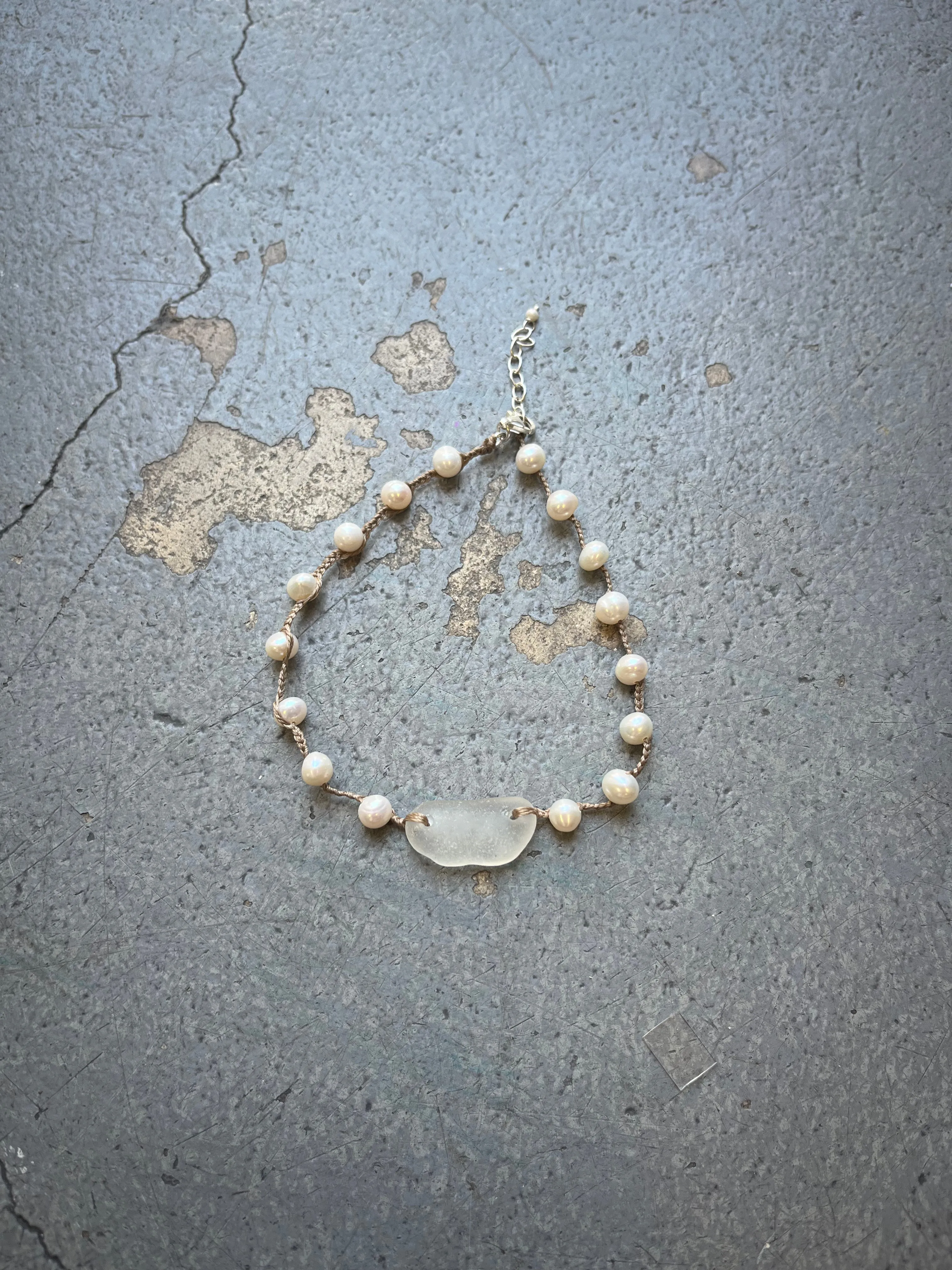 Pretty Pearls Anklet