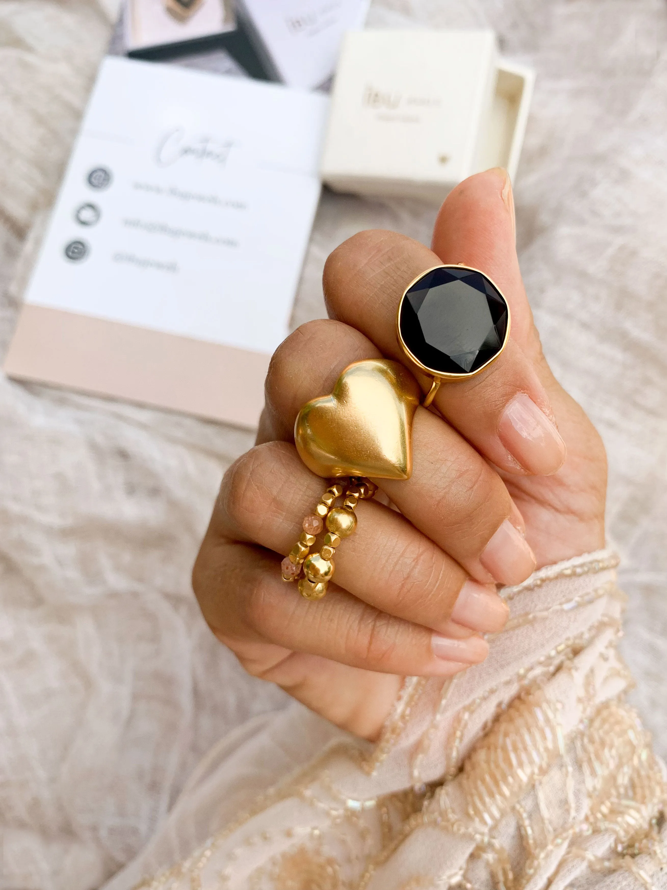 RING MARY ONYX