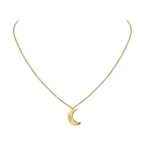 Selene Moonlight Necklace - Gold