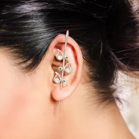 Silver Chandi Earcuff