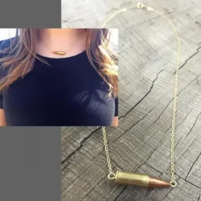 Simply Gold Bullet Casing Choker