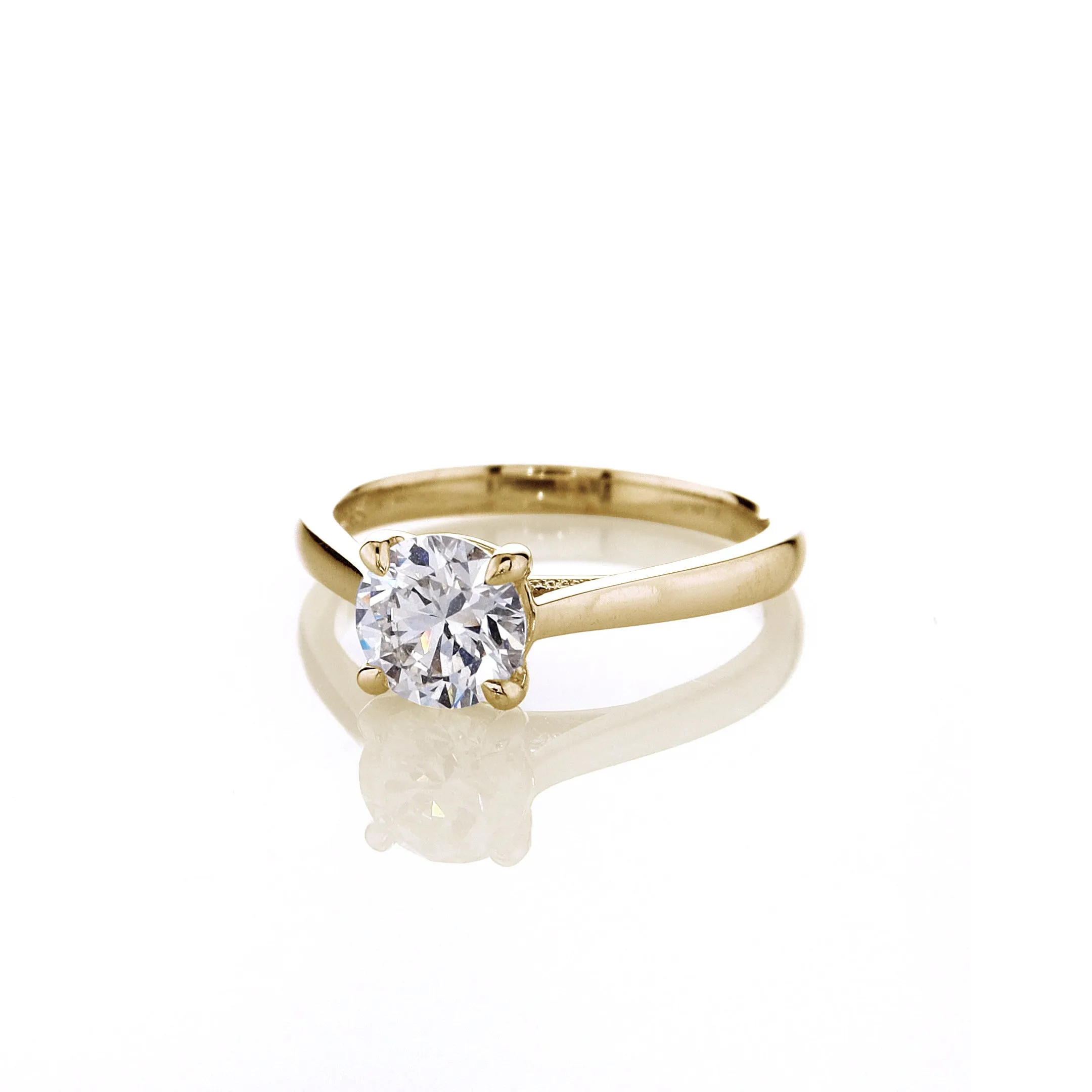 Smyth Signature 1.00ct JSI1 Smyth Ex Ex Ex Solitaire Engagement Ring