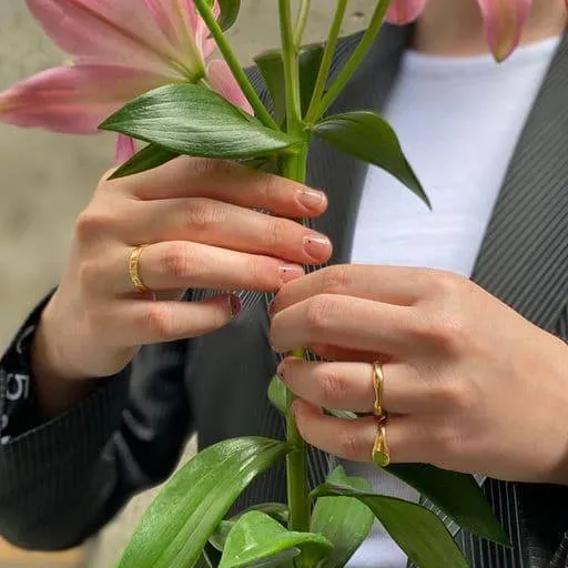 THE COCO RING - 18k gold plated