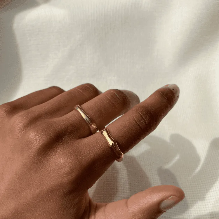 THE COCO RING - 18k gold plated