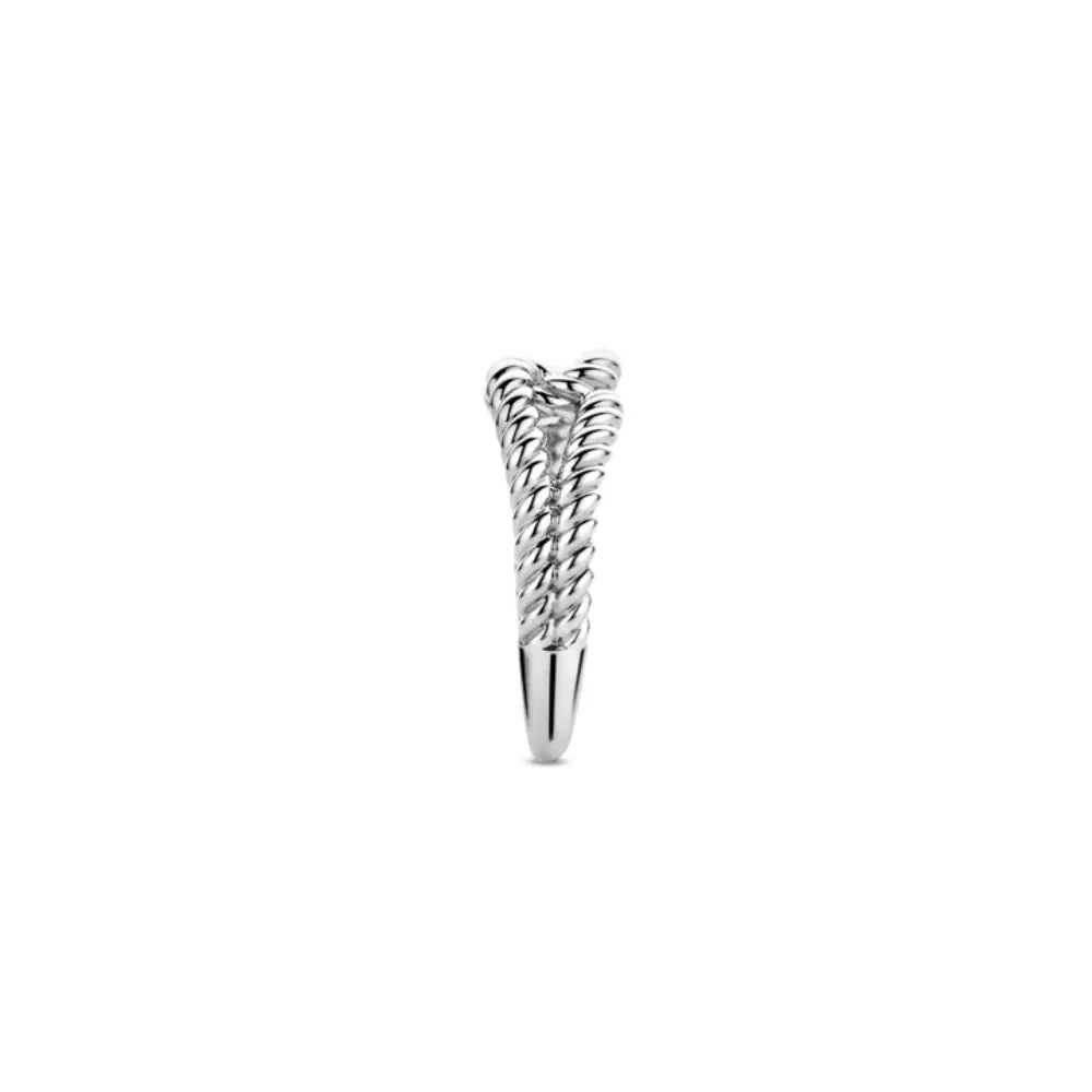 Ti Sento Intertwined Knot Ring